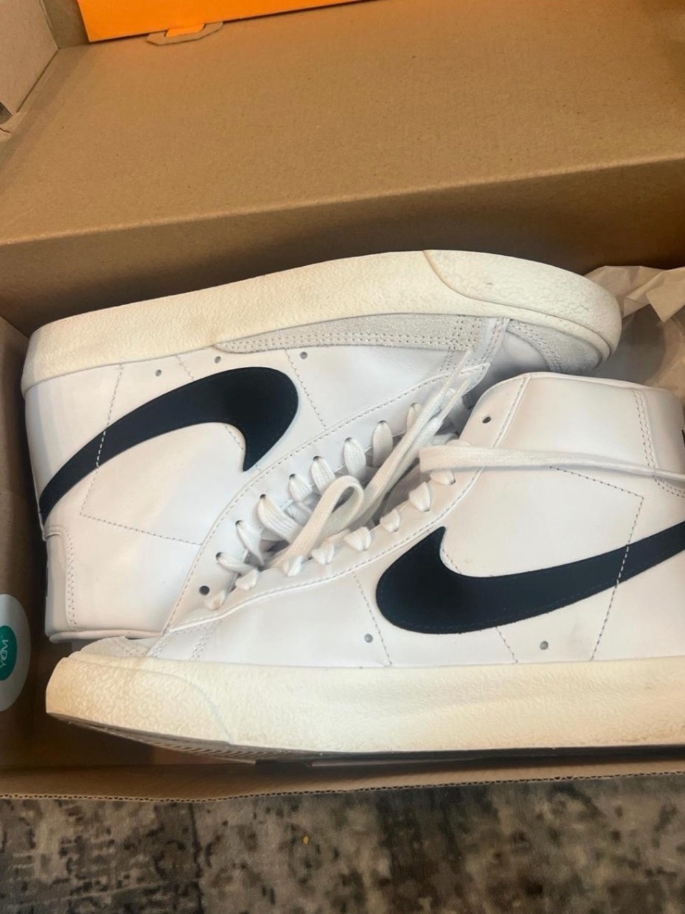 Nike black blazer mids. Woman’s size 8. Worn MAYBE 5 times